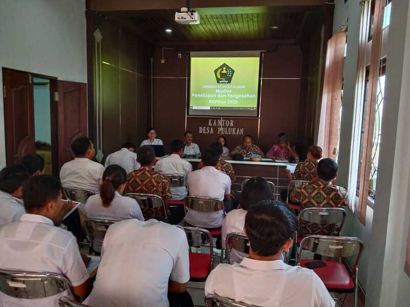 MusDes Penetapan dan Pengesahan RKPDes 2023